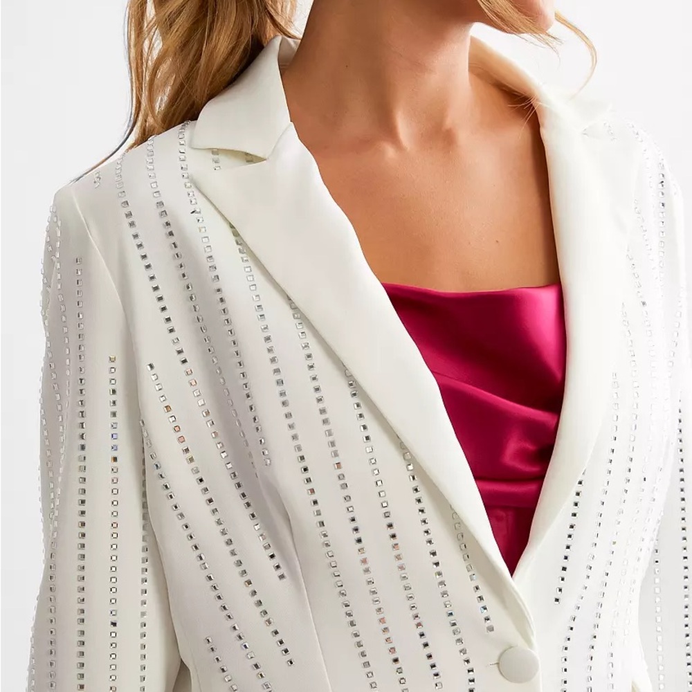Buckle - Oversized Rhinestone Blazer - Picture 3 of 5
